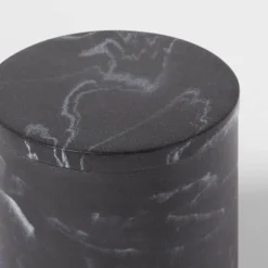 Marble Bath Canister Black - Threshold™ -Threshold Home Furniture Store GUEST 4b9eba0a ccf1 4904 8e4f 75c4f8b436fb