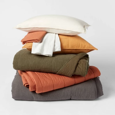 Space Dyed Cotton Linen Bedding Collection - Threshold™ Space Dyed Cotton Linen Bedding Collection - Threshold™ -Threshold Home Furniture Store GUEST 4ba44165 04a8 4472 bb4b e319da1cd155