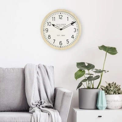 16" Wall Clock Wood - Threshold™ 16" Wall Clock Wood - Threshold™ -Threshold Home Furniture Store GUEST 4c652c73 18c3 43b5 a96e e70ab5238781