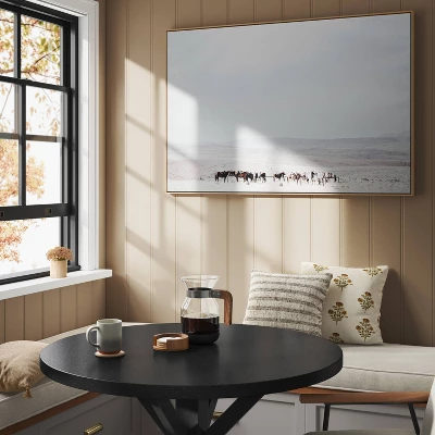 60" x 40" Plains Framed Wall Canvas in Pine Frame - Threshold™ 60" X 40" Plains Framed Wall Canvas In Pine Frame - Threshold™ -Threshold Home Furniture Store GUEST 4c7f630c 7050 4854 940a c33b63c6b73e