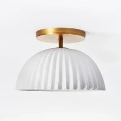 Scalloped Semi-Flush Mount Ceiling Light - Threshold™ Designed With Studio McGee 6 Scalloped Semi-Flush Mount Ceiling Light - Threshold™ Designed With Studio McGee -Threshold Home Furniture Store GUEST 4db2ffb8 6162 4f4e 857b 3d8bb79181a2