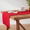 90" X 20" Cotton Textured Table Runner Red - Threshold™ 2 90" X 20" Cotton Textured Table Runner Red - Threshold™ -Threshold Home Furniture Store GUEST 4dd066fc ac7a 4440 a6f2 b347d1a230a5