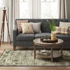 Floral Woven Area Rug Gray - Threshold™ -Threshold Home Furniture Store GUEST 5632b8eb 540c 485d 9585 73777c111bb4