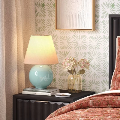 Round Table Lamp with Tapered Shade Blue - Threshold™ Round Table Lamp With Tapered Shade Blue - Threshold™ -Threshold Home Furniture Store GUEST 596b148e 52c6 40a2 8fec 07853f83ff6a