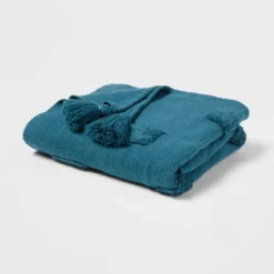 60"x80" Global Tufted Throw Blanket With Tassels - Threshold™ 6 60"x80" Global Tufted Throw Blanket With Tassels - Threshold™ -Threshold Home Furniture Store GUEST 59eb25ff 94ed 4917 a472 1f3c2c9609a2