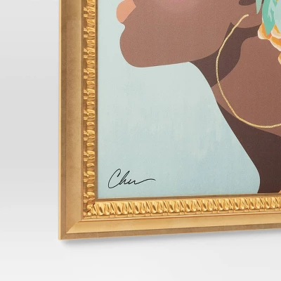 24" x 30" Floral Dream by Nikki Chu Vintage Canvas Board Gold - Threshold™ 24" X 30" Floral Dream By Nikki Chu Vintage Canvas Board Gold - Threshold™ -Threshold Home Furniture Store GUEST 5a042000 aaac 4e72 a3dc a07d331687a2