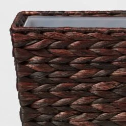 Wastebasket Dark Weave Black - Threshold™ -Threshold Home Furniture Store GUEST 5b92f3f1 a888 4960 8750 70cae54771f7