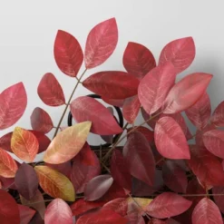 Extra Large Leaf Wreath Red - Threshold™ 4 Extra Large Leaf Wreath Red - Threshold™ -Threshold Home Furniture Store GUEST 5e6b4849 8d34 4657 a87e 78ecf0f9cf4c
