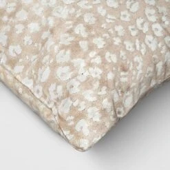 Velvet Jacquard Cheetah Lumbar Throw Pillow Beige - Threshold™ -Threshold Home Furniture Store GUEST 631c033c e418 4245 b880 30bc8a3ad03d
