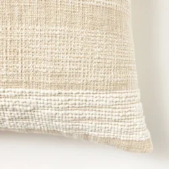 Oversized Woven Striped Square Throw Pillow Cream/Brown - Threshold™ Designed With Studio McGee -Threshold Home Furniture Store GUEST 64ad66b9 93d3 46af b930 26171a84afd5
