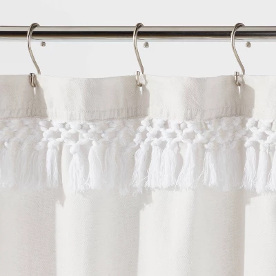 Crochet Trim Shower Curtain Cream - Threshold™ Crochet Trim Shower Curtain Cream - Threshold™ -Threshold Home Furniture Store GUEST 6751a18c 49f8 47e7 8bf1 a6ab7ce50ccc