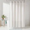 Crochet Trim Shower Curtain Cream - Threshold™ -Threshold Home Furniture Store GUEST 67cb8371 5e2f 4286 8d80 f06bad627023