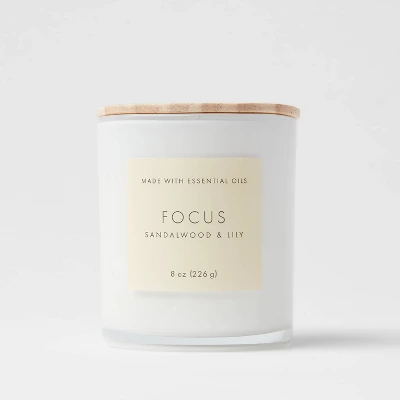 Wood Lidded Glass Wellness Focus Candle - Threshold™ Wood Lidded Glass Wellness Focus Candle - Threshold™ -Threshold Home Furniture Store GUEST 6ad6f3d2 39ad 4239 9365 f6449a665735