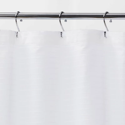 Woven Stripe Shower Curtain White - Threshold™ Woven Stripe Shower Curtain White - Threshold™ -Threshold Home Furniture Store GUEST 6b11cc76 2dcc 45f5 af54 8de312d1d008