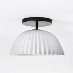 Scalloped Semi-Flush Mount Ceiling Light - Threshold™ Designed With Studio McGee 5 Scalloped Semi-Flush Mount Ceiling Light - Threshold™ Designed With Studio McGee -Threshold Home Furniture Store GUEST 6b50e049 4ed7 42c0 b38a 9b5300cd63a6
