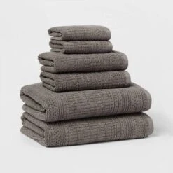6pc Modern Bath Towels And Washcloths Set - Threshold™ -Threshold Home Furniture Store GUEST 6b75e890 90c7 48cb 9d0f 33d4676a2608