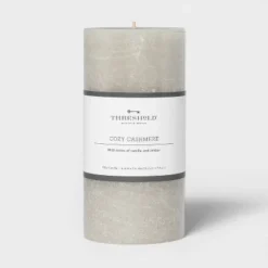Pillar Cozy Cashmere Candle Gray - Threshold™ 4 Pillar Cozy Cashmere Candle Gray - Threshold™ -Threshold Home Furniture Store GUEST 6ba11b2c 3a44 4095 898c 9eb621ed2bf1