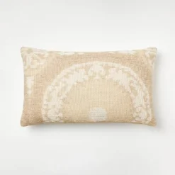Woven Suzani Throw Pillow Gold - Threshold™ Designed With Studio McGee -Threshold Home Furniture Store GUEST 6c4da451 1322 4f97 b077 68ae6c114610