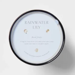 Colored Vase Glass With Dustcover Rainwater Lily Candle Gray - Threshold™ 5 Colored Vase Glass With Dustcover Rainwater Lily Candle Gray - Threshold™ -Threshold Home Furniture Store GUEST 6efd91a6 961e 4e90 a80c c65ad3c57740