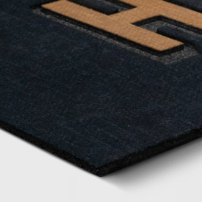 1'7.5"x3'11" 'Hello' Doormat Black/Tan - Threshold™ 1'7.5"x3'11" 'Hello' Doormat Black/Tan - Threshold™ -Threshold Home Furniture Store GUEST 719bd727 ec5a 446b 972b a45ec75d8919