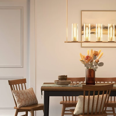 Lyndon Linear Chandelier Brass - Threshold™ Lyndon Linear Chandelier Brass - Threshold™ -Threshold Home Furniture Store GUEST 7460c27c 80d7 44d4 ac47 1d3c99cf57eb