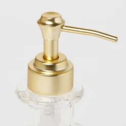 Fluted Glass Solid Soap Pump Clear - Threshold™ -Threshold Home Furniture Store GUEST 7651f3ea b663 466d 9f1a 8ce155f105d7