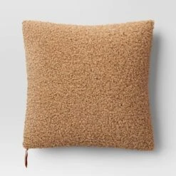 Oversized Teddy Boucle Toss Square Throw Pillow - Threshold™ -Threshold Home Furniture Store GUEST 77449c5a 0a18 403e 83a5 7f14edefb080