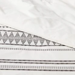 5pc Woven Diamond Stripe Comforter Set Cream/Black - Threshold™ -Threshold Home Furniture Store GUEST 7a81c7b5 b6f7 4472 9936 97e48d9b6ca4
