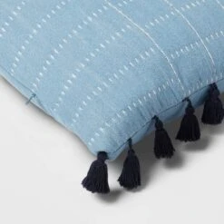 Oversized Oblong Pick Stitch Plaid Tassel Decorative Throw Pillow - Threshold™ 4 Oversized Oblong Pick Stitch Plaid Tassel Decorative Throw Pillow - Threshold™ -Threshold Home Furniture Store GUEST 7a8f6136 0e2b 40d3 b8b7 c710ab07b699