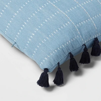 Oversized Oblong Pick Stitch Plaid Tassel Decorative Throw Pillow - Threshold™ Oversized Oblong Pick Stitch Plaid Tassel Decorative Throw Pillow - Threshold™ -Threshold Home Furniture Store GUEST 7a8f6136 0e2b 40d3 b8b7 c710ab07b699