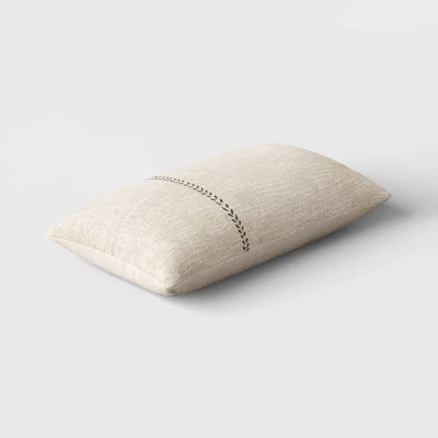 Oversized Stitched Lumbar Throw Pillow Neutral - Threshold™ Oversized Stitched Lumbar Throw Pillow Neutral - Threshold™ -Threshold Home Furniture Store GUEST 7afa828d 3fbb 4565 82a0 30935d574cd4