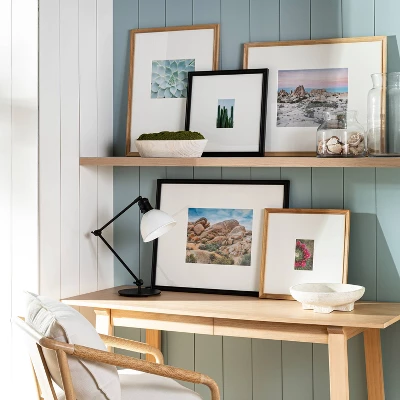 19.24" x 25.24" Matted to 8" x 10" Gallery Frame Natural Wood - Threshold™ designed with Studio McGee 19.24" X 25.24" Matted To 8" X 10" Gallery Frame Natural Wood - Threshold™ Designed With Studio McGee -Threshold Home Furniture Store GUEST 7b6910d7 b795 4b84 89e2 d2328643e743