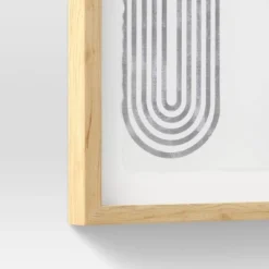 (Set Of 2) 16" X 20" Curve Lines Framed Under Glass Black - Threshold™ -Threshold Home Furniture Store GUEST 7baf7b27 376e 4957 9e0f 57bbc883acc6