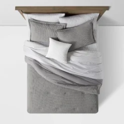 8pc Waffle Weave Comforter & Sheet Set - Threshold™ -Threshold Home Furniture Store GUEST 7c374275 7c0e 44e1 a289 5f6b635d5479