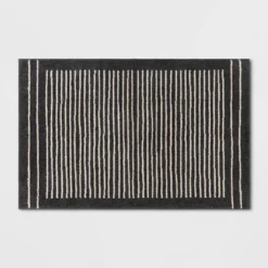 2'6"x4' Washable Knitted Stripe Accent Rug - Threshold™ -Threshold Home Furniture Store GUEST 7e13fd4e 0cc7 4dd3 bc07 7b6e94ae2fe6