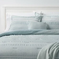 5pc Seersucker Stripe Comforter Set - Threshold™ -Threshold Home Furniture Store GUEST 7ffa816a eaf4 4269 84b6 92f1c04652ff