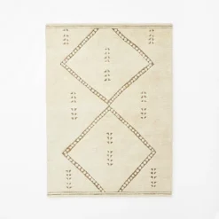 Cedar Hills Plush Geo Print Rug Cream - Threshold™ Designed With Studio McGee -Threshold Home Furniture Store GUEST 803b2990 f6d8 42ad 8867 ab9384e518ff