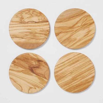 4pk Olivewood Coasters - Threshold™ 4pk Olivewood Coasters - Threshold™ -Threshold Home Furniture Store GUEST 8100e5df 6ac9 4ca1 9ff3 cedc6ccc6026