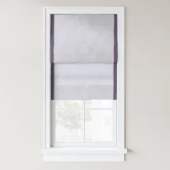 1pc Light Filtering Cordless Linen Blend Roman Window Shade Gray - Threshold™ -Threshold Home Furniture Store GUEST 84bd64eb 6899 4035 99db 13de0f77eb71