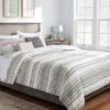 5pc Woven Diamond Stripe Comforter Set Cream/Black - Threshold™ 2 5pc Woven Diamond Stripe Comforter Set Cream/Black - Threshold™ -Threshold Home Furniture Store GUEST 853fdb78 199b 43fa 8678 4a9cc4604e9d