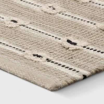 Woven Striped Flatweave Rug Black/Cream - Threshold™ Woven Striped Flatweave Rug Black/Cream - Threshold™ -Threshold Home Furniture Store GUEST 854a8e31 4566 4446 9a99 3edecb339f76