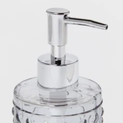 Hobnail Glass With Plastic Pump Soap/Lotion Dispenser Gray Tint - Threshold™ 4 Hobnail Glass With Plastic Pump Soap/Lotion Dispenser Gray Tint - Threshold™ -Threshold Home Furniture Store GUEST 8674220e b804 4e8f a76c 3cf63dc82653