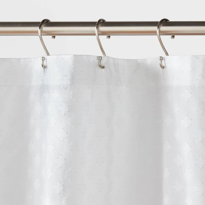 Textured Crochet Trim Shower Curtain White - Threshold™ Textured Crochet Trim Shower Curtain White - Threshold™ -Threshold Home Furniture Store GUEST 86f4934f db6d 4470 aaa2 83082a770821