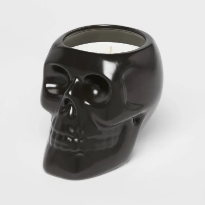 38oz XL Ceramic Skull Figural Candle Black - Threshold™ 38oz XL Ceramic Skull Figural Candle Black - Threshold™ -Threshold Home Furniture Store GUEST 891c070d 21ec 4fd3 8795 3866774e5364