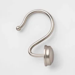 Rust Proof Button Shower Hook - Threshold™ -Threshold Home Furniture Store GUEST 89861bff 1a2d 4a6f 9c0f 7a624d5ccaa8