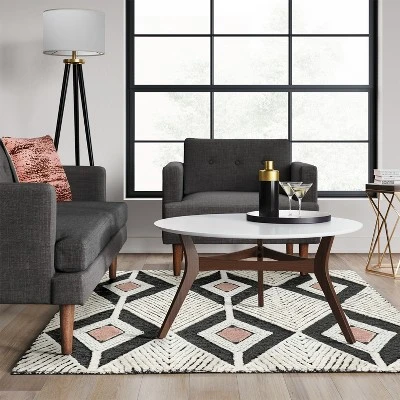 5'x7' Diamond Tufted Area Rug Off White - Threshold™ 5'x7' Diamond Tufted Area Rug Off White - Threshold™ -Threshold Home Furniture Store GUEST 8b2d485a 8f92 42c8 8148 8ae6b84d098e