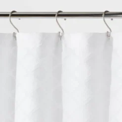 Dyed Clipped Diamond Shower Curtain White - Threshold™ 3 Dyed Clipped Diamond Shower Curtain White - Threshold™ -Threshold Home Furniture Store GUEST 8c71dc0a 7283 479a b4aa eeb6914980f4