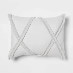 4pc Clipped Stripe Poms Comforter Bedding Set - Threshold™ 6 4pc Clipped Stripe Poms Comforter Bedding Set - Threshold™ -Threshold Home Furniture Store GUEST 8d139982 3828 47ac 895d 4255d7a3549e