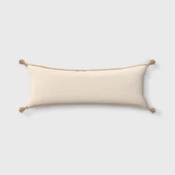 Oversized Gather Embroidered Lumbar Throw Pillow Cream - Threshold™ -Threshold Home Furniture Store GUEST 8d45d369 a257 477a 82dc 674649b2ab2f