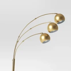 Span 3-Head Metal Globe Floor Lamp Brass - Threshold™ -Threshold Home Furniture Store GUEST 8e157d15 c278 49ac 9708 273e760dcead